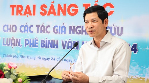 Khai mạc Trại sáng tác lý luận, phê bình văn học năm 2024