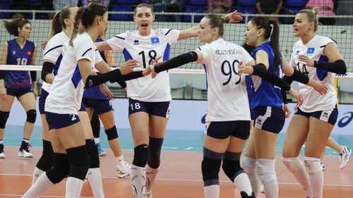 Kazakhstan thắng dễ Philippines, gặp lại tuyển bóng chuyền nữ Việt Nam tranh vô địch AVC Challenge Cup 2024