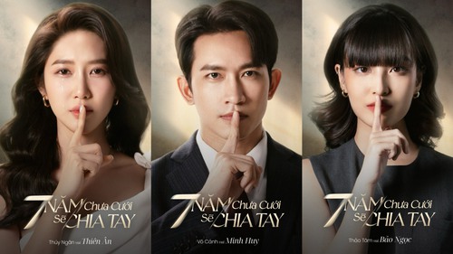 "7 năm chưa cưới sẽ chia tay" chính thức tung poster nhân vật, công bố dàn cast "khủng"