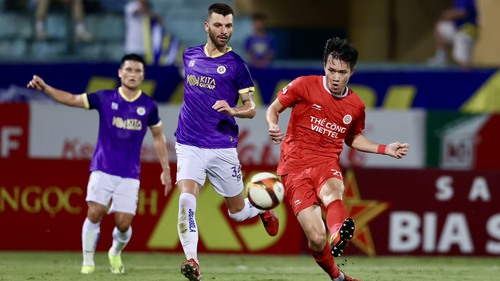 Hoàng Đức tỏa sáng, Thể Công Viettel thắng trận derby thủ đô