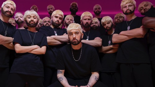 Eminem trở lại mạnh mẽ cùng 'Houdini' sặc sỡ
