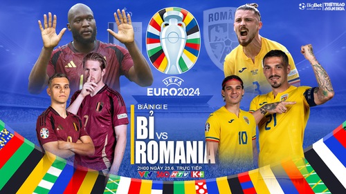 Nhận định Bỉ vs Romania, vòng bảng EURO 2024 (02h00, 23/6)