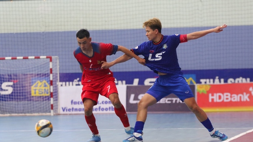 Thái Sơn Bắc về nhì ở giải futsal quốc gia