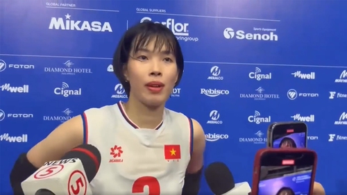 Trần Thị Thanh Thúy bắn tiếng Anh như gió ở giải thế giới, CĐV thán phục về chuyên môn và ngoại ngữ