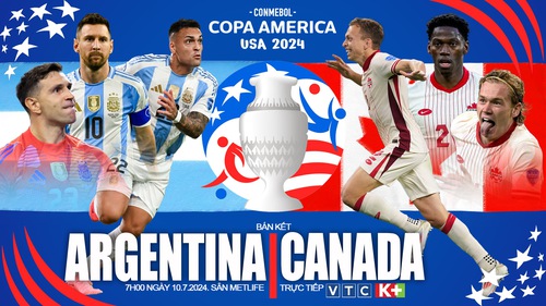 Nhận định bóng đá Argentina vs Canada, bán kết Copa America 2024 (7h00, 10/7)