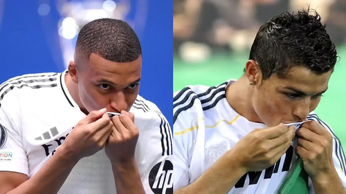 Mbappe ra mắt giống hệt Ronaldo khi khoác áo Real Madrid