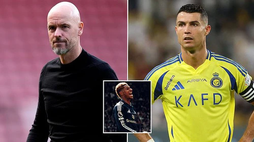 Ten Hag học Ronaldo khi so sánh Rashford với chai tương cà sau bàn thắng 'giải hạn' cho MU