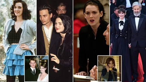 Winona Ryder trở lại nổi bật, tìm thấy hạnh phúc sau mối tình sóng gió với Johnny Depp