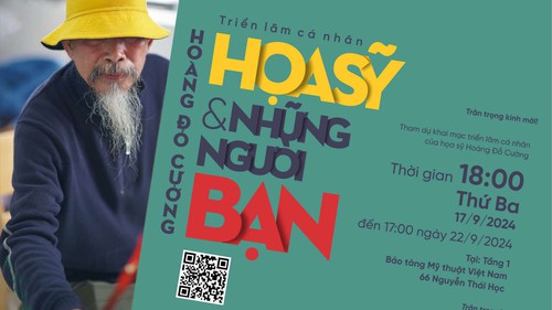 Hoàng Đỗ Cường và hội họa nhìn qua lăng kính chơi