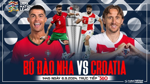 Nhận định, soi tỷ lệ Bồ Đào Nha vs Croatia (1h45, 6/9), UEFA Nations League 