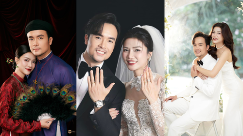 Diễn viên Anh Đào khoe loạt ảnh cưới xinh đẹp, thổ lộ 'em yêu anh' cực ngọt