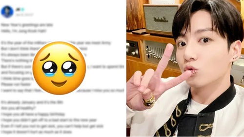 Jungkook BTS gửi tâm thư đầy cảm xúc đến ARMY nhân dịp đầu năm 2025