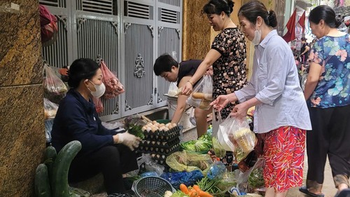 Mưa bão khiến giá thực phẩm, rau xanh tại Hà Nội tăng mạnh
