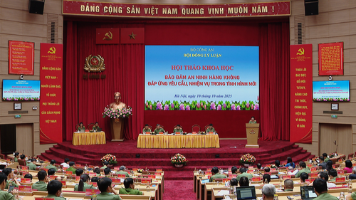 Bộ Công an tổ chức hội thảo về an ninh hàng không