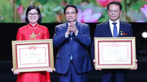 Thủ tướng Phạm Minh Chính dự Đại hội Thi đua yêu nước thành phố Hà Nội