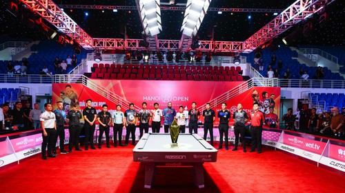 Khai mạc giải vô địch pool 9 bóng Hà Nội mở rộng 2025