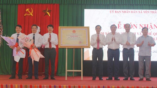 Đón nhận Di sản văn hóa phi vật thể Quốc gia Lễ hội Chá Mùn