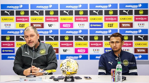HLV Malaysia muốn thắng đậm đội tuyển Lào tại vòng loại Asian Cup 2027