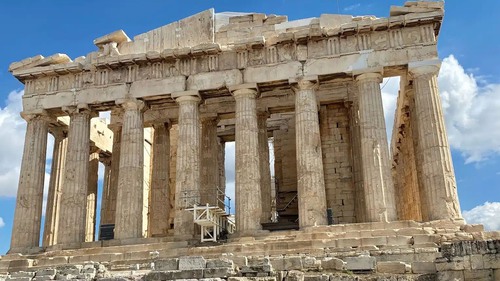 Đền Parthenon hiện ra trọn vẹn sau nhiều thập kỷ