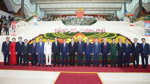 Tổng Bí thư Tô Lâm dự Đại hội đại biểu Đảng bộ Chính phủ lần thứ nhất