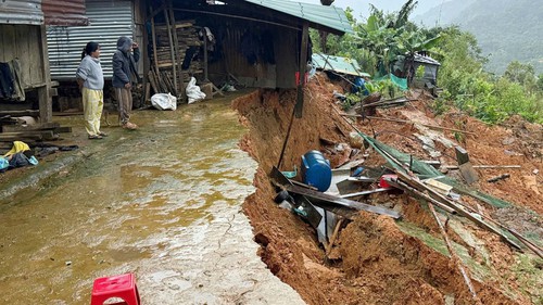 Tình trạng sạt lở nghiêm trọng tại nhiều nơi ở Đà Nẵng