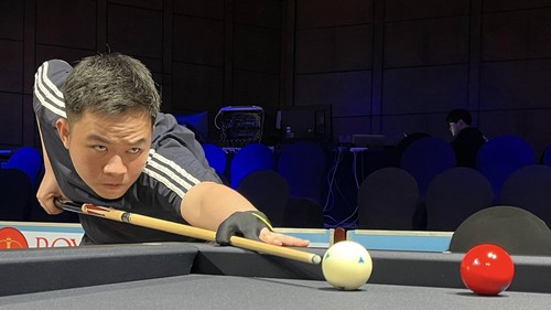 Bao Phương Vinh mở màn ấn tượng tại giải billiards carom 3 băng vô địch thế giới
