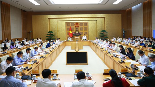 Hội nghị Ban Thường vụ Đảng ủy Chính phủ và Ban Thường vụ Đảng ủy Quốc hội