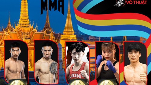 Việt Nam cử một loạt cao thủ MMA dự SEA Games 33, quyết giành HCV