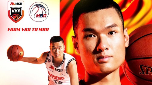 Ngôi sao bóng rổ Việt Nam cao 2m03 chính thức xuất ngoại, gia nhập đội đương kim á quân Mông Cổ