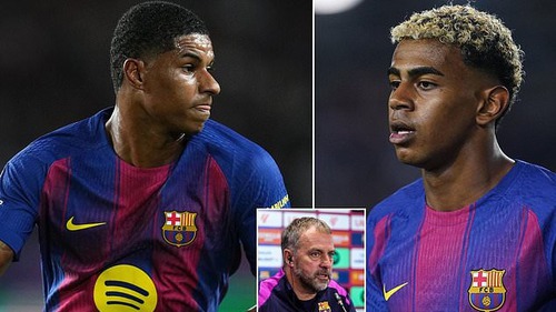 Bê bối bùng nổ tại Barca, cùng vi phạm kỷ luật nhưng Yamal được ra sân còn Rashford bị trừng phạt
