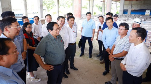 Thủ tướng Phạm Minh Chính kiểm tra, chỉ đạo xử lý các vướng mắc tại Cần Thơ