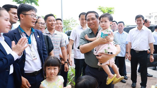 Thủ tướng thăm Khu nhà ở xã hội tại thành phố Cần Thơ