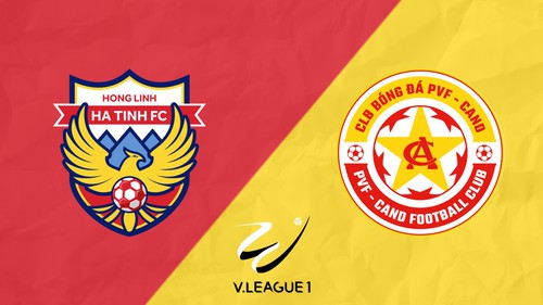 Link xem trực tiếp bóng đá Hồng Lĩnh Hà Tĩnh vs PVF-CAND 18h hôm nay 3/10, V-League vòng 6