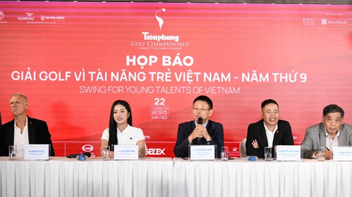 Tiền Phong Golf Championship 2025 quy tụ hơn 140 tài năng trẻ tham gia tranh tài