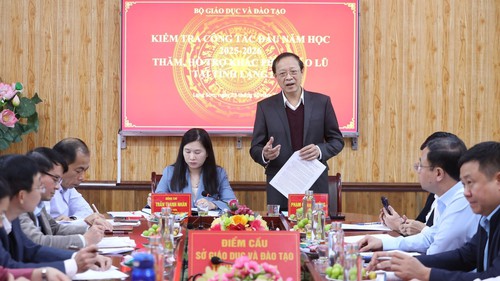 Đảm bảo điều kiện dạy và học tại các trường bị ảnh hưởng mưa lũ