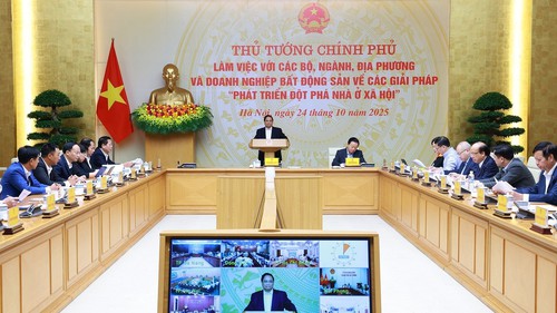 Thủ tướng Phạm Minh Chính làm việc về các giải pháp “phát triển đột phá nhà ở xã hội”