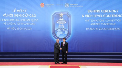 Chủ tịch nước Lương Cường và Tổng Thư ký LHQ đồng chủ trì Lễ mở ký Công ước Hà Nội