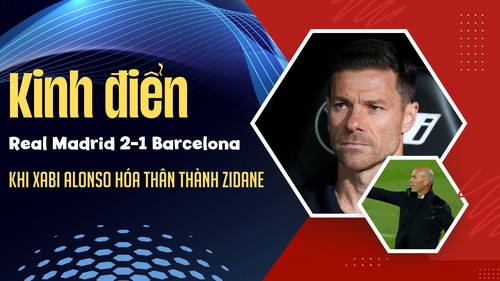 Kinh điển Real Madrid 2-1 Barcelona: Ngày Xabi Alonso hóa thân thành Zidane