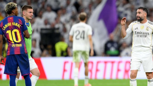 Cầu thủ Real bị chỉ trích vì hành động khiêu khích Yamal sau trận 'Kinh điển'