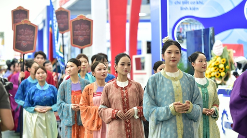 Công nghiệp văn hóa tỏa sáng tại Triển lãm Thành tựu đất nước