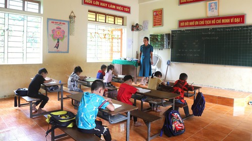 Bản Na Ngân, Nghệ An từng bước "hồi sinh" sau lũ dữ