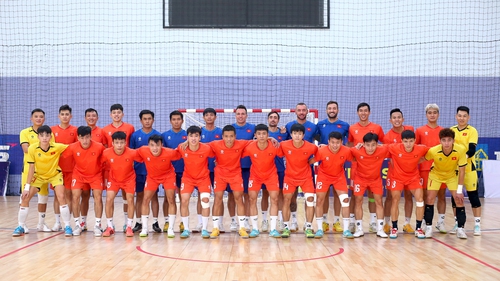 Futsal Việt Nam tập trung lực lượng tốt nhất cho SEA Games 33