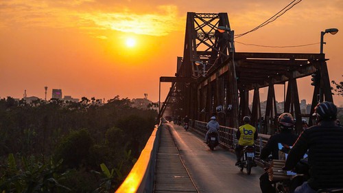 Hà Nội: Cầu Long Biên tạm cấm xe thô sơ hướng vào trung tâm thành phố từ ngày 1/11