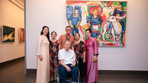 Hoạ sĩ Đỗ Sơn và "hành trình hội hoạ" ở tuổi "xưa nay hiếm"