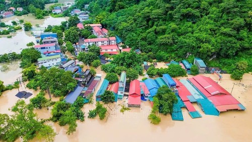Bí thư Thành ủy Hà Nội gửi thư thăm hỏi và hỗ trợ 7 tỉnh phía Bắc 45 tỷ đồng khắc phục thiệt hại do bão số 10