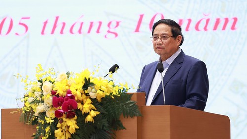 Thủ tướng Phạm Minh Chính phát động đợt thi đua chào mừng Đại hội XIV của Đảng và Bầu cử Quốc hội khoá XVI