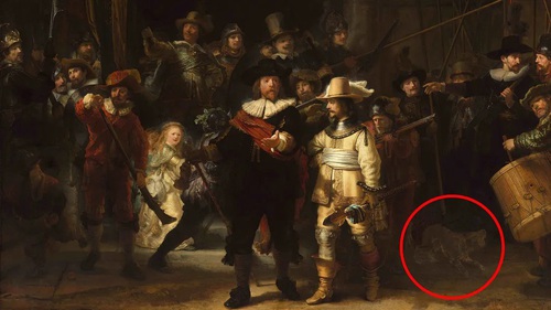Giải mã bí ẩn về chú chó trong kiệt tác của Rembrandt