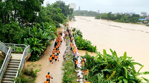 Thái Nguyên: Lũ đặc biệt lớn trên sông Cầu, có thể vượt mực nước lũ lịch sử năm 2024