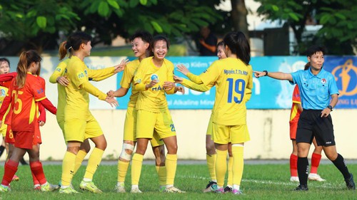 Lượt 9 giải nữ VĐQG – Cúp Thái Sơn Bắc 2025: Hà Nội áp sát ngôi đầu
