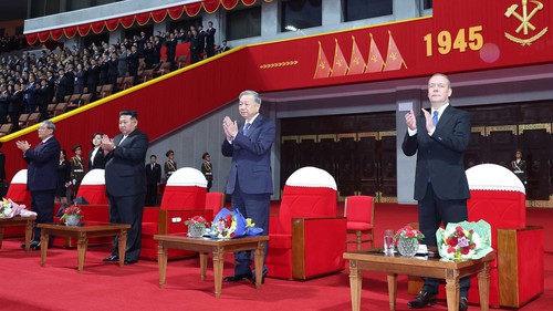 Tổng Bí thư Tô Lâm dự chương trình nghệ thuật Kỷ niệm 80 năm thành lập Đảng Lao động Triều Tiên